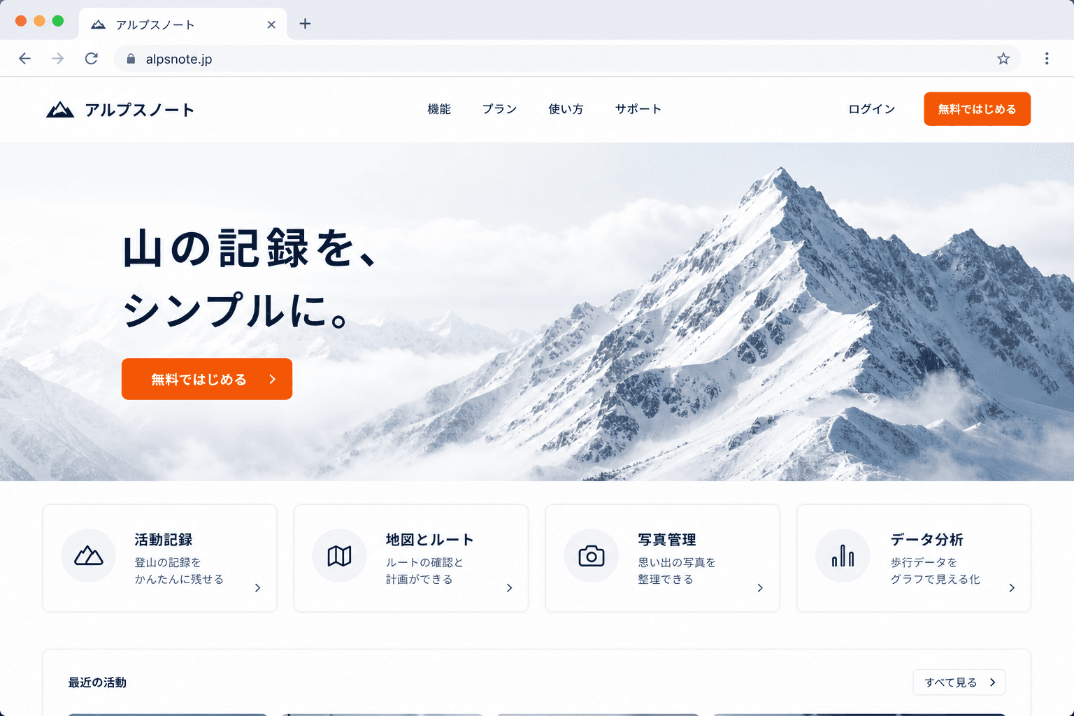 Stage1 LP作成のイメージ